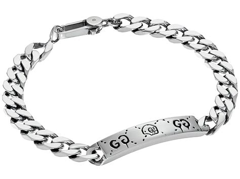 mens gucci ghost bracelet|gucci ghost bracelet sale.